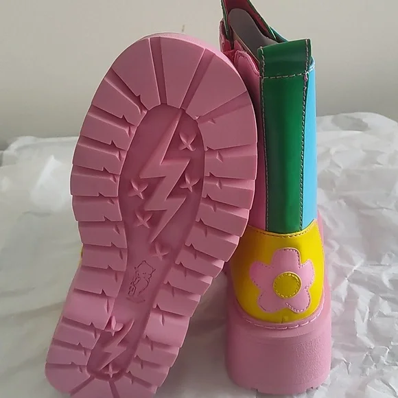 Free Luv Nation Combat Boots - Picture 11 of 13